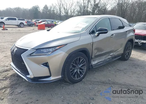 2017 Lexus Rx 350 F Sport из США, поврежденный, VIN 2T2BZMCAXHC123473